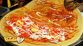 Amazing! Thailand crepes with various toppings