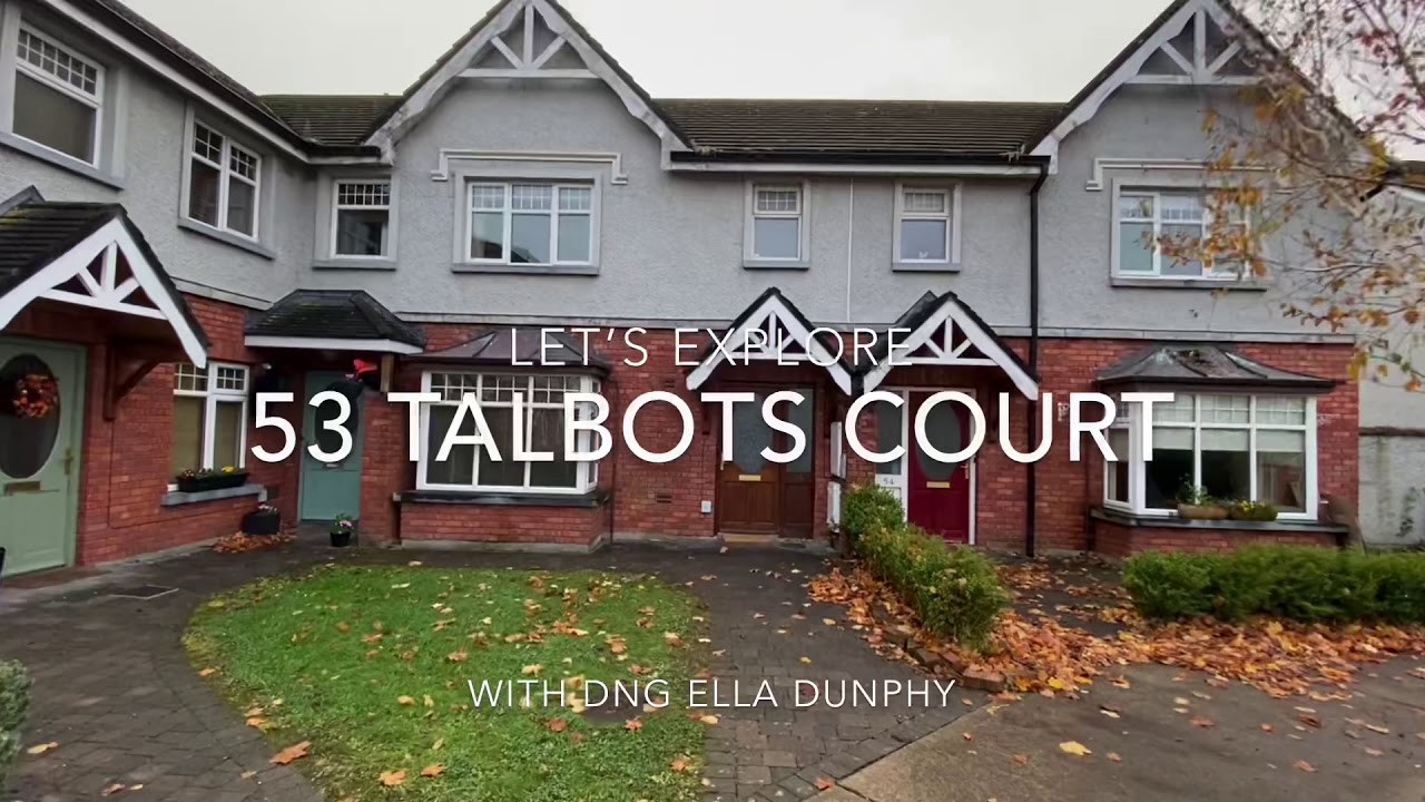 53 Talbots Court, Freshford Road, Kilkenny YouTube