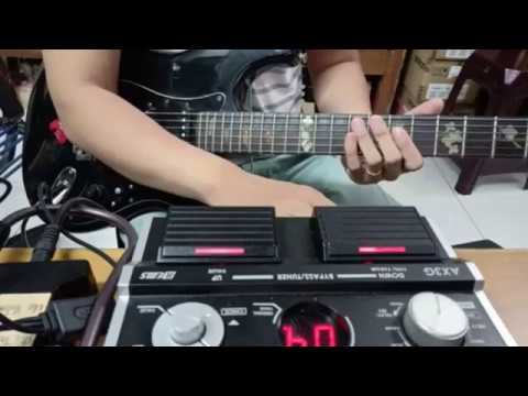 Video Bộ tiếng (patches) phơ guitar điện Korg ax3g - Made in... - youtube