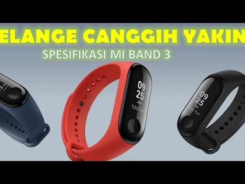 spesifikasi Mi band 3  xiomi 