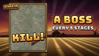 Bumper Fighters: pixel-art idle hero game trailer (free in your browser) screenshot 3