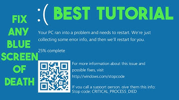 how to fix blue  screen error of death | Physical memory dump fix windows 7,8,10 in urdu hindi