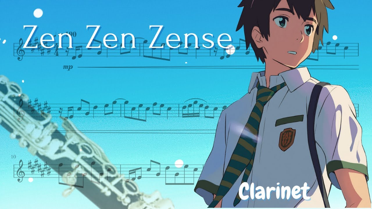Música de YOUR NAME (Kimi No Na Wa) FULL em PORTUGUÊS: “Zen Zen Zense” 