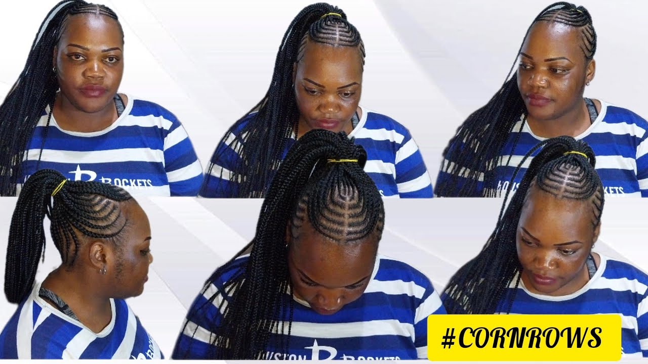 Easy Cornrows for BEGINNERS to Learn Quickly? - YouTube