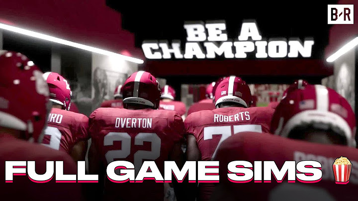 EA Sports College Football 25 | Full Game Sims ⏰