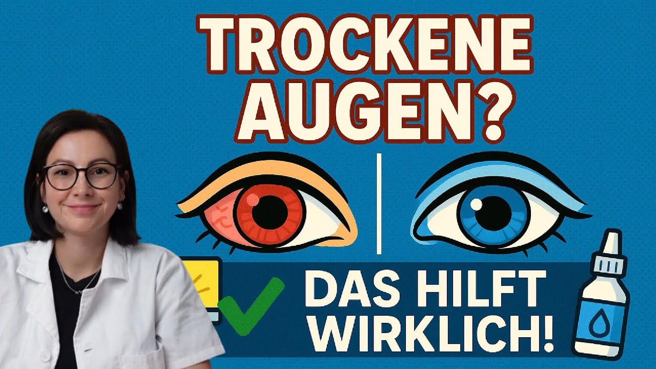 TROCKENE AUGEN? 👉 Diese Tipps wirken WIRKLICH! (Ursachen, Soforthilfe & Produktempfehlungen)