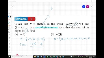 Mathematics Form 1 Chapter 11 Introduction to Set