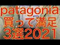 【patagoniaが大好きなんだよ】2021年パタゴニア買って満足３選