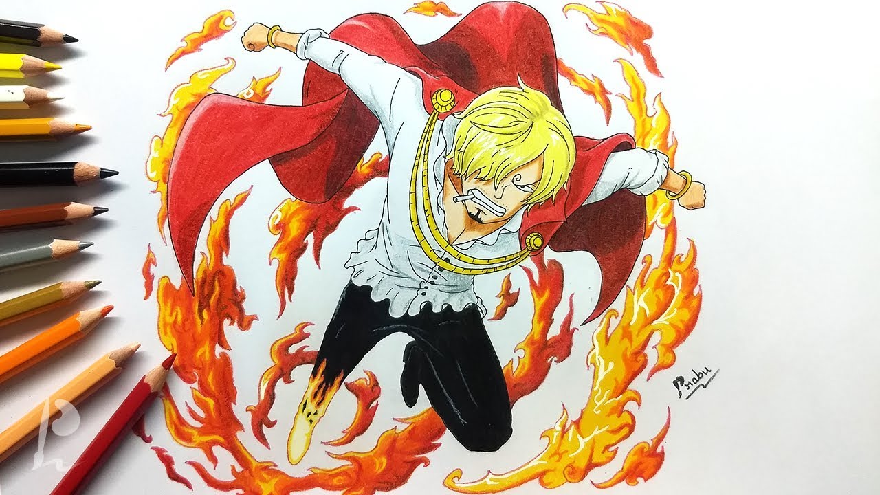 One Piece Sanji Diable Jambe