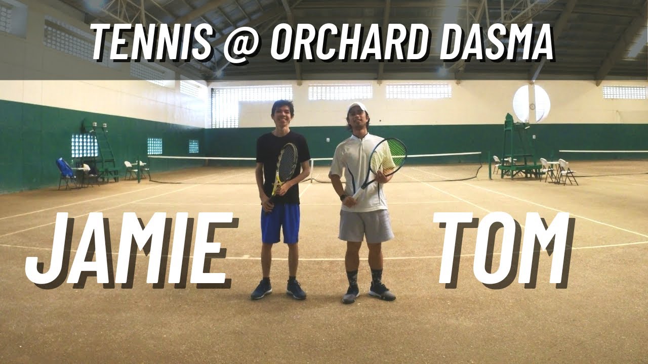 Shell Court Tennis - Tom vs Jamie at Orchard Dasma - YouTube