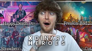 DISCOVERING XDINARY HEROES! (Happy Death Day, Strawberry Cake, Hair Cut, Freakin' Bad | MV Reaction)