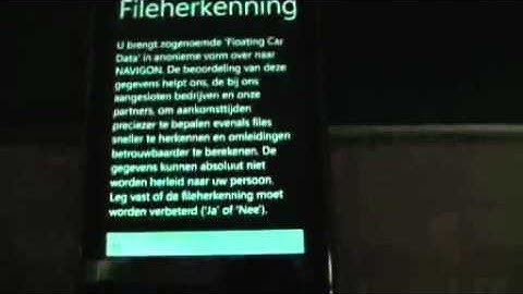 Navigon voor Windows Phone 7