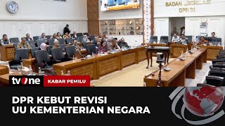 Download lagu Sembilan Fraksi Setujui Revisi UU Kementerian Negara | Kabar Pemilu tvOne