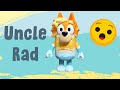  diy uncle rad heeler  new bluey toys  disney jr  abc kids  making uncle rad heeler 