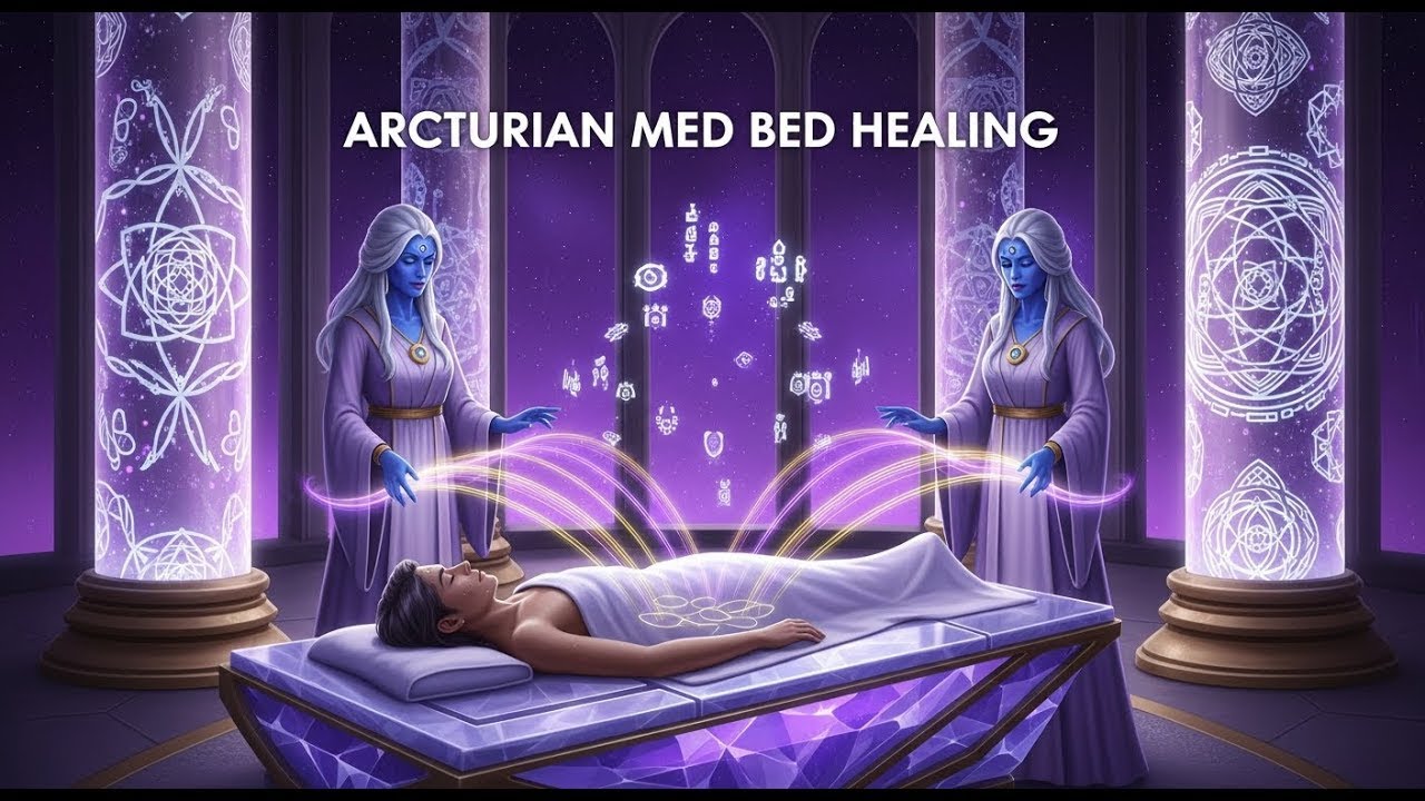 ARCTURIAN ENERGY RESTORATION MUSIC 🌌 528Hz Light Codes for Soul Balance Chakra