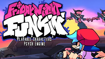 FNF Playable Characters (Psych Engine) Release!!