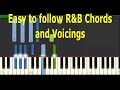 Easy to learn R&B Chords