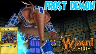 Wizard101: Frost Demon Spell