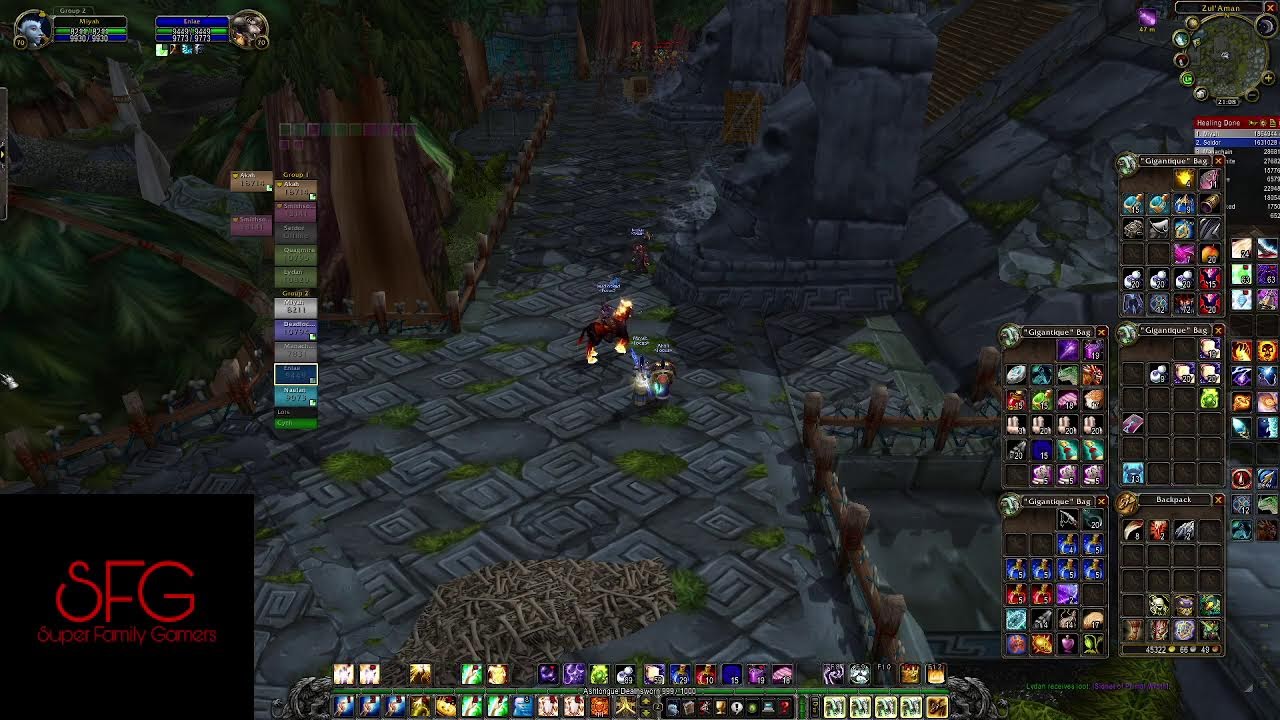 World of Warcraft Classic TBC - Zul'Aman - YouTube
