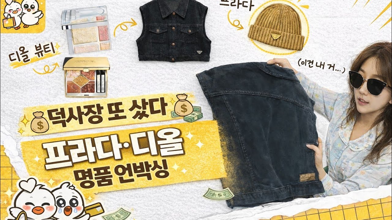 명품언박싱) 프라다, 디올 언박싱/디올 스노우볼 수집/명품vip/또 질렀다!