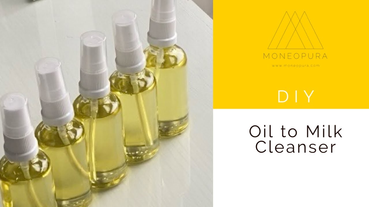 Cleansing Oil - Oil to Milk Cleanser - Double Cleansing - 7 ingredients or less series #1