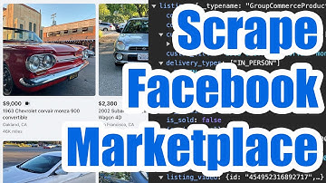 No-Code Facebook API Marketplace Scraping with HAR Files