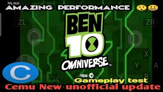 CEMU emulator New Unofficial update | Ben 10 Omniverse Gameplay test, Amazing performance 😲 🔥🔥 #cemu screenshot 4