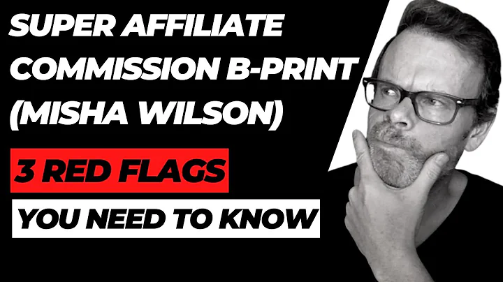 Misha Wilson Review.  3 Red Flags on Affiliate Com...