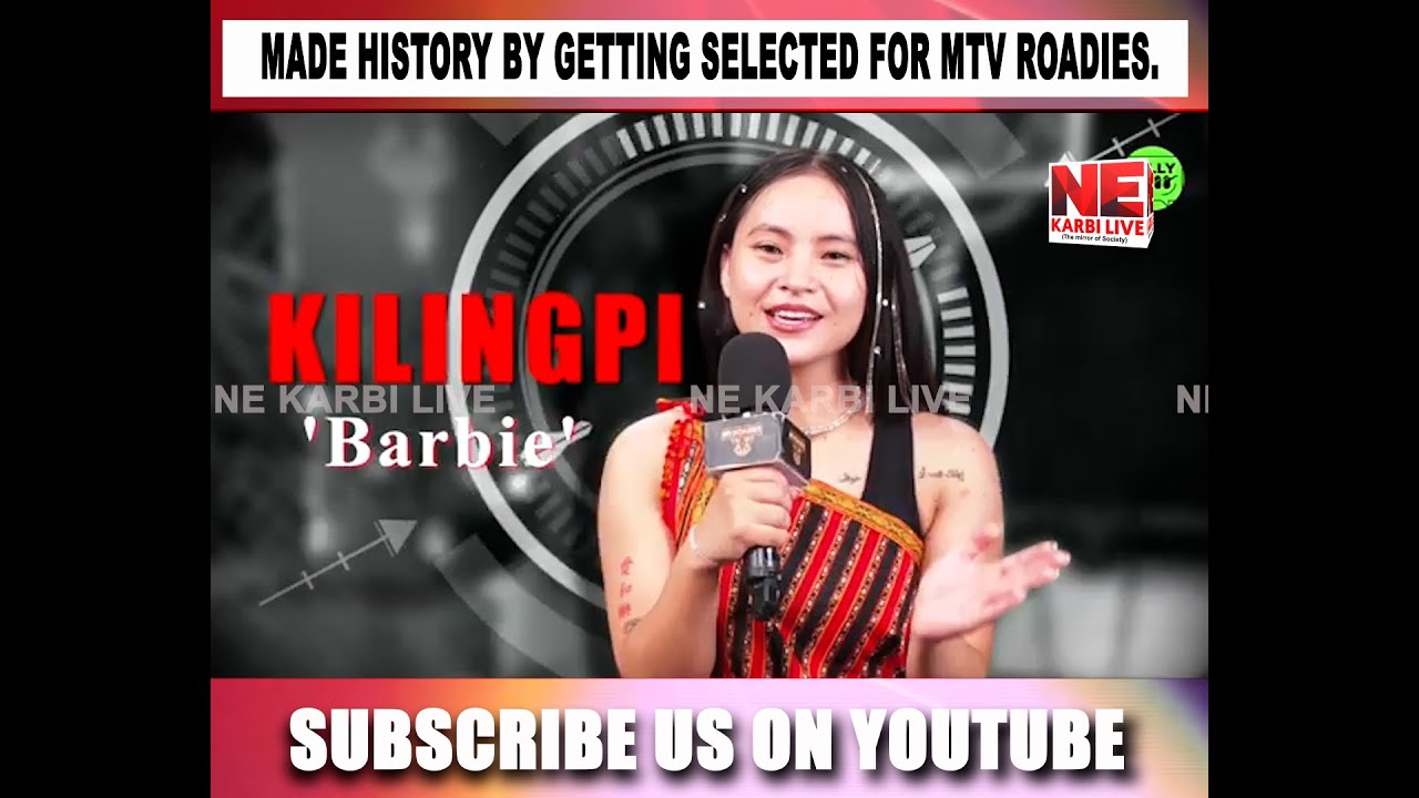 Rengsajir T Killingpi from Karbi Anglong has made history by getting selected for MTV Roadies.