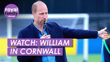 WATCH: The Duke of Cornwall Opens New Access Road for Mousehole AFC in Cornwall