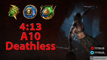 4:13 Toxic Rain Miner Run A10 Kitava, Merc Lab, All skill points done