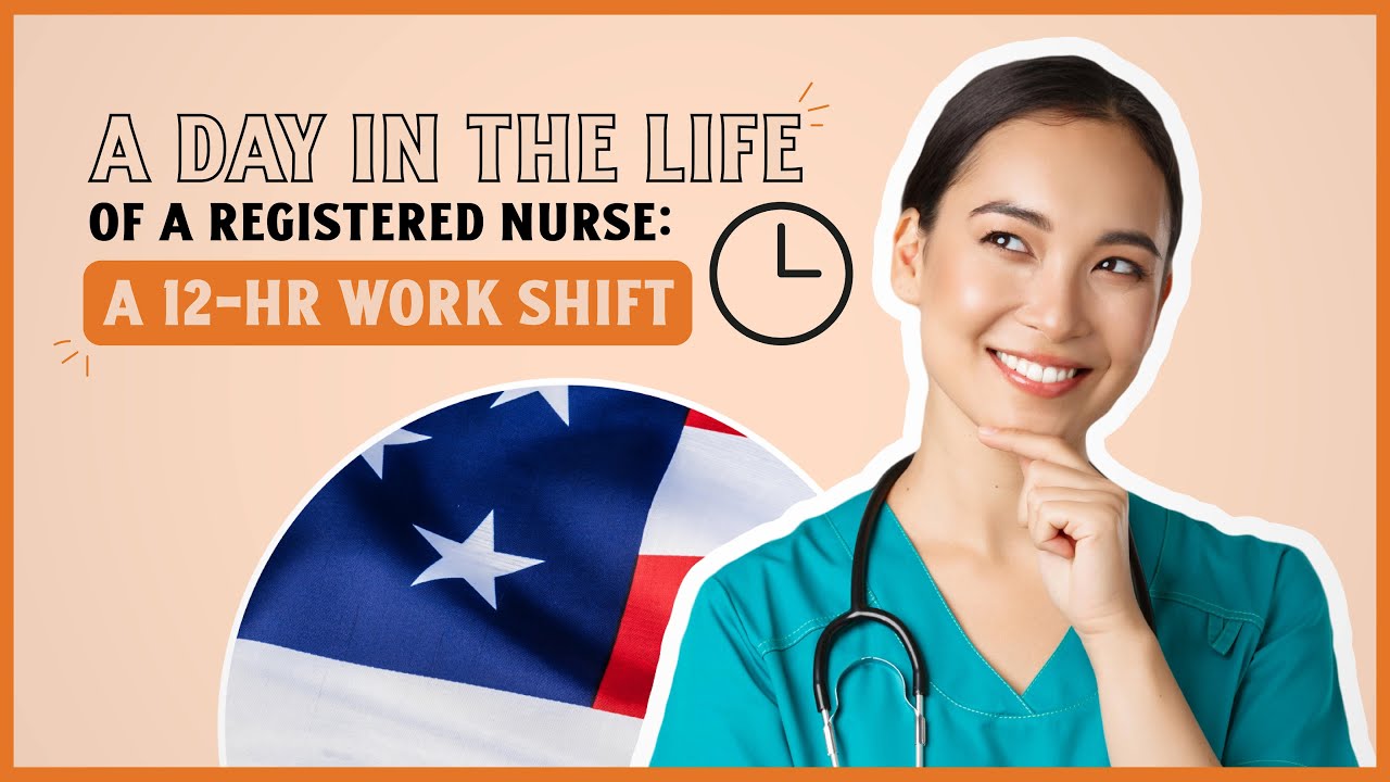 A Day in the Life of a Registered Nurse in the USA: a 12-hr shift - YouTube