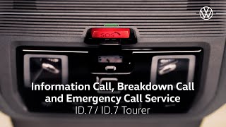 Volkswagen ID.7 Info Breakdown Emergency Call