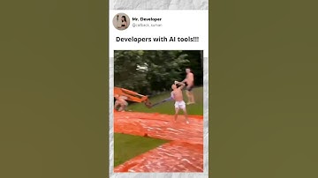 Developers with AI tools | Super active mode😂😂#coding #funny#memes