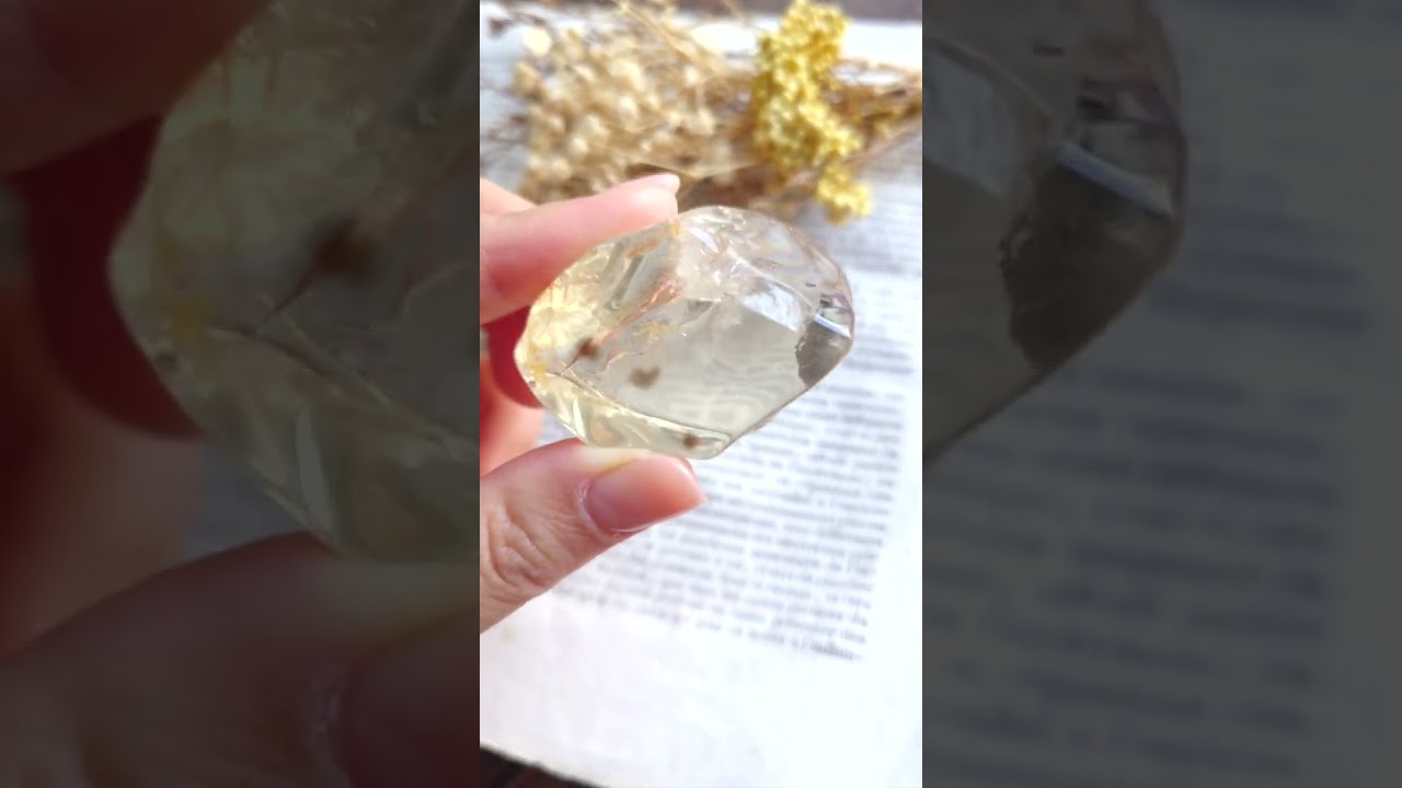 S56】シトリン / 幸運と魔除けのパワーストン！スモーキー・シトリンの