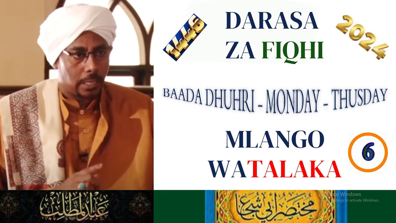 ( TALAKA NO: 6 ) WATU AMBAO TALAKA ZAO HAZIPITI