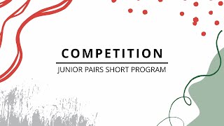 World Skate Ais23 Trieste - Competition Junior Pairs Short Program - 24052023