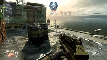 Black Ops 2 - Amazing across map Tomahawk/Combat Axe