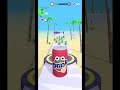 Gameplay top mobile games Relaxing n satisfying game iOS/ANDROID JUICE RUN #shorts Level 199