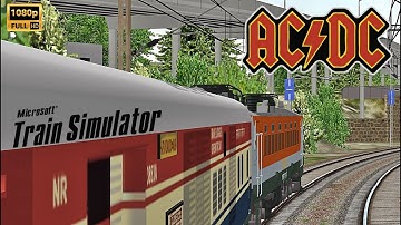 DC - AC Territory Switching Pantograph | #MSTS || FHD 1080p