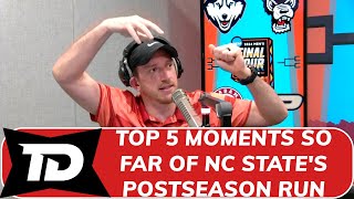 Top-5 moments for NC State's Final Four run in NCAA Tournament