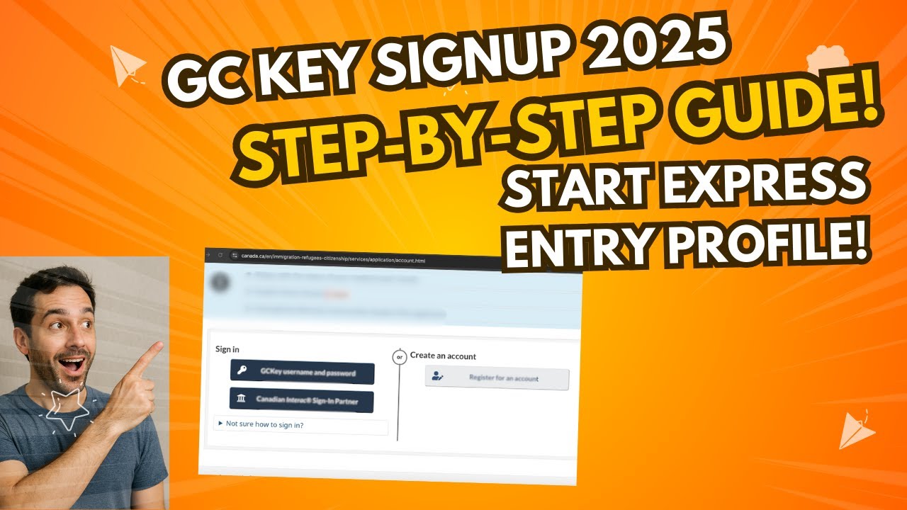 GCKey Signup 2025: Step-by-Step Guide for Canada Visa | Visitor, PR ...
