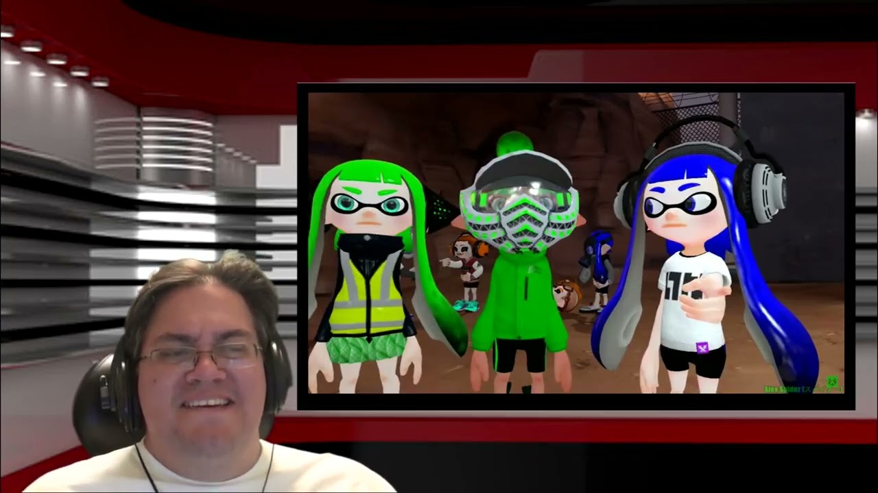 GOOD CROSSOVER  SQUID NANIGANS 1 & 2 REACTION (reupload)