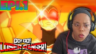 Power Rangers Meet The Boys | Go! Go! Loser Ranger Episode 1 Reaction