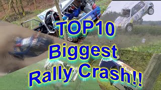 TOP10 Biggest Rallye Crash By HDrallycrash #fails2023