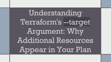 Understanding Terraform