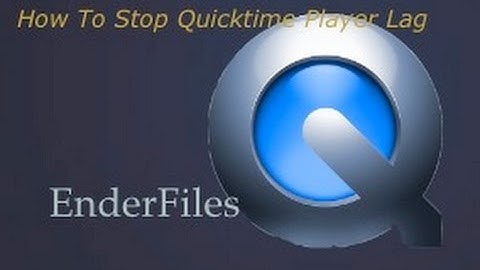 How To Stop Lag While Recording With Quicktime Player {Mac}
