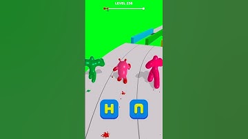 Spider Man ❤️ Vs Captain America 💜🤯 Blob Shifter 3D Boss Level 236 #shorts #gameplay #games #gaming