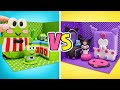 Ein hübsches Haus für Hello Kitty und Freunde | Basteln mit Ton und Karton
