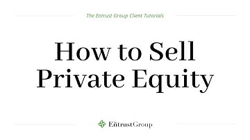 How to Sell Private Equity